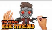 How to Draw Starlord | Guardians of the Galaxy