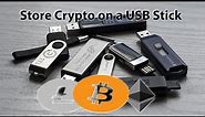 How to make a 3$ usb drive into a secure crypto wallet