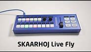 The SKAARHOJ Live Fly - the midsize vision mixing control panel