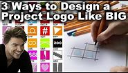 3 Ways to Design a Project Logo Like BIG Architects Tutorial (Graphic Design)