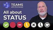 Teams - Change your status in Teams | Duration and Status Message