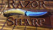 Fastest way to sharpen a DULL knife!