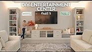 DIY Entertainment Center (part 2) | IKEA BESTA HACK