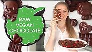 3-ingredient Raw Vegan Chocolate | Step-by-step Recipe