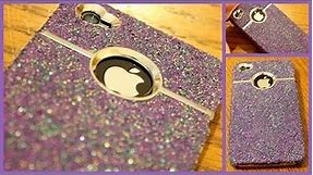 DIY Sparkle iPhone Case!