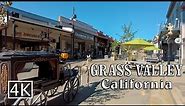 [4K] Grass Valley - California USA - Walking Tour