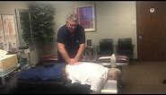 Severe Muscle Spasm Worked On Your Houston Chiropractor & Palmer Graduate