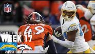 Los Angeles Chargers vs. Denver Broncos | 2023 Week 17 Game Highlights
