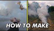 How To Make A Smoke Bomb | The Best Homemade Smoke Device | Easy