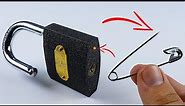 How to Open a Lock Without Key (Best Way to Open a Lock)