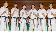 【KARATE GIRLS】Amazing techniques of Shinkyokushinkai Karate!