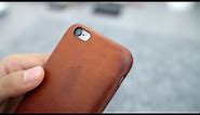 iPhone 6S Saddle Brown Leather Case After 2 Months