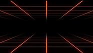 Retro Sci Fi 3D Grid Background.