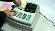 Sharp XE-A102 Cash register Installation video