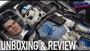 Clone Wars Echo Arc Trooper Sideshow Collectibles Unboxing & Review
