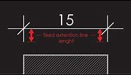 Seting Up the Dimension Style (DIMSTY) in AutoCAD Tutorial