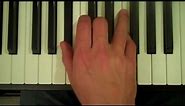 How To Play a Bb Major Chord on Piano