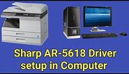 Sharp AR-5618 Driver Download and installation software for Windows.Sharp AR-5618 Printer Software.