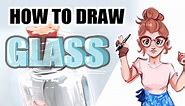 How to Draw GLASS in Clip Studio Paint by shani_artist - Make better art | CLIP STUDIO TIPS