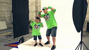 Go behind the scenes of John Cena's new Make-A-Wish video