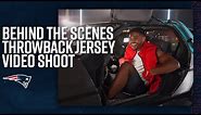 Behind The Scenes | Patriots Throwback Jersey Video Shoot