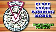 Place Value Working Model | Expanded Form Working Model | Maths 3D Model | Maths Project | TLM