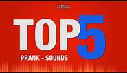 TOP 5 Prank - SOUND EFFECT - Top 5 Pranks SOUNDS SFX