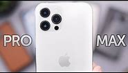 Silver iPhone 12 Pro Max Unboxing, First Impressions, & Cases!