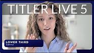 Titler Live 5 - The Evolution of Live Broadcasting