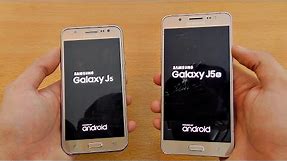 Samsung Galaxy J5 (2015) vs J5 (2016) - Speed Test! (4K)