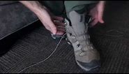 Quick Tip: How to lace hiking boots for a secure fit