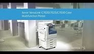 Xerox® VersaLink C7000 Series Color Multifunction Printer