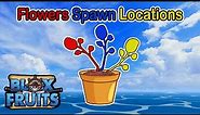 All Flower Location Blox Fruits 2023