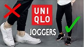 How To Style JOGGERS | Uniqlo Joggers Review