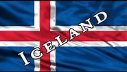 | ICELAND | ÍSLAND | Waving Flag | 1 Hour | 4K