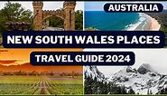 Best Places to Visit in New South Wales Australia - Travel Guide 2024 - Sydney Australia -Australia