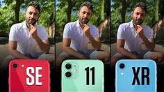 iPhone SE vs iPhone 11 vs iPhone XR Camera Comparison!