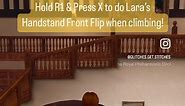 Did you know Lara Croft can do a handstand into a front flip when climbing up objects?!?! My all time favorite Tomb Raider move!! I hold R1 as I’m pressing X when climbing up and she’ll start the hand stand!! Happy raiding!! Like & Follow!! GGS!! #tombraider #tombraiderremastered #laracroft #lara #ps5 #handstand