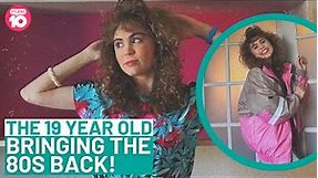 19-Year-Old Living Life Like it's the 1980s | Studio 10