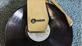 1950s Emerson Wondergram Portable Record Player Demo