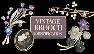 Vintage Brooch Identification Tips