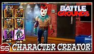 CHARACTER CREATOR!! WWE 2K Battlegrounds Custom Editor & Animations!! WE NEED MORE OPTIONS!!