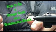 How to Tie a Stinger Hook on a Waddington Shank