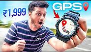 Trying GPS Smartwatch Under ₹2000 | Fireboltt Expedition GPS Unboxing & Review