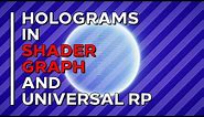 Holograms in Unity Shader Graph