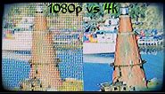 1080p vs 1440p vs 2160p (4k) Pixel Density Comparison PPI
