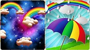 ► 30 Beautiful Rainbow Wallpaper Images / Best Natural Rainbow Picture Gallery ◄