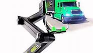 Truckules Truck Phone Holder Mount Heavy Duty Cell Phone Holder for Truck Dashboard Windshield 16.9 inch Long Arm, Super Suction Cup & Stable, Compatible with iPhone & Samsung, Green, Semi Truck