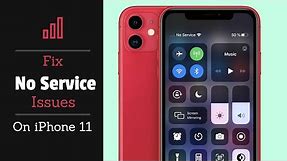 Fix iPhone 11 No Service Issue | Searching / No Network Problem on iPhone solved (3 Ways)