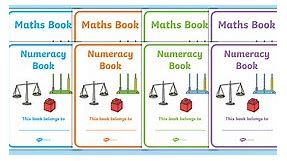 Maths Book Cover